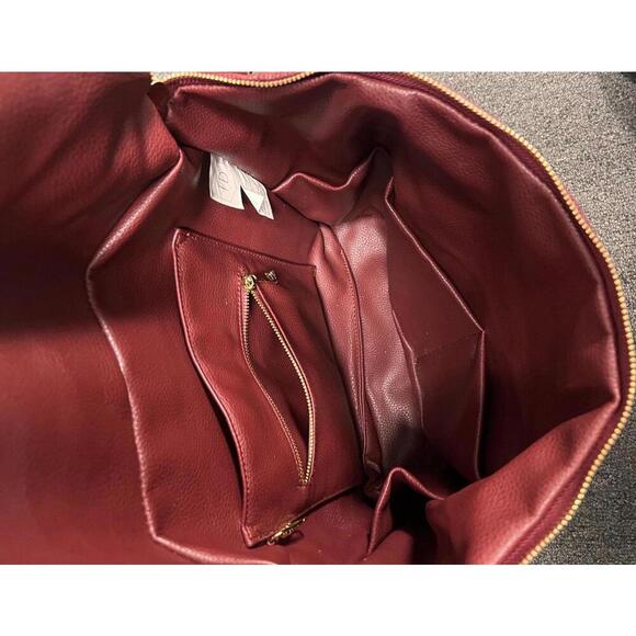 Fawn Design Original Diaper Bag - Burgandy - Picture 2 of 9